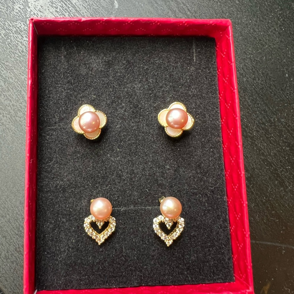 Freshwater earrings